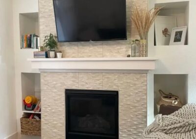 Fireplace remodel